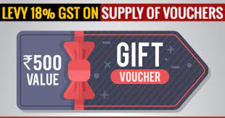 Gift Vouchers, Cash-Back Vouchers To Attract The GST Of 18%