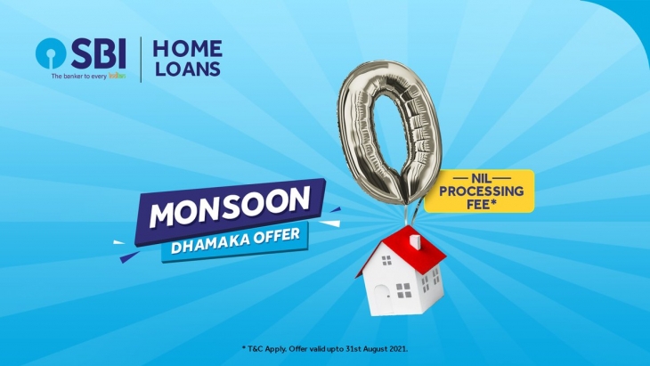 State Bank of India Has Come Up With ‘Monsoon Dhamaka’ Offer For Homebuyers