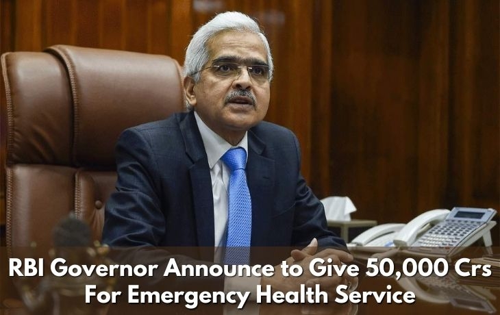 RBI Governor Makes Big Announcement For Health Sector Amid Corona Crisis!!!