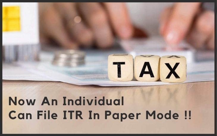 This Age Group Individual Can File ITR In Paper Mode!!! Income Tax Update