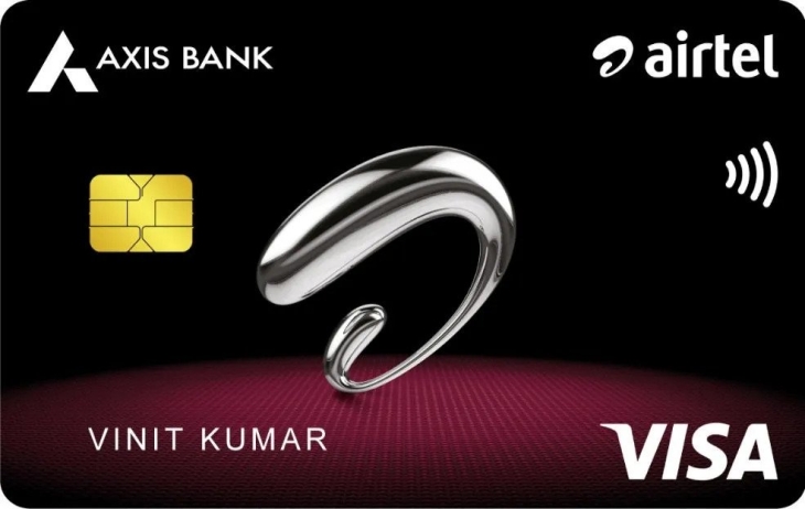 A New Credit Card Launched By Axis Bank That Is Tie Up With Airtel