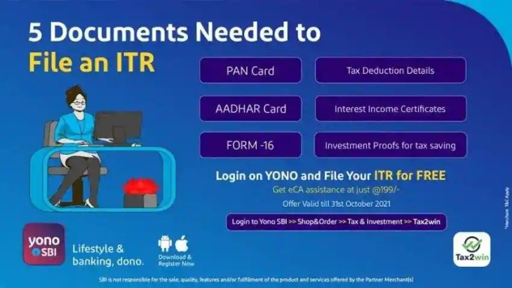 Do You Know That Now You Can File ITR On Your SBI's Yono App? Check Out The Documents