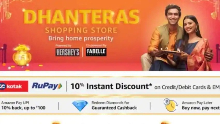 ‘Dhanteras Store’ On E-Commerce Giant Amazon To Make Festival More Auspicious Occasion