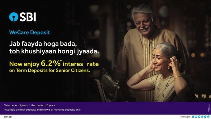 SBI Special Initiative “SBI Wecare” For Senior Citizen Gets Extension Till 31th March, 2022